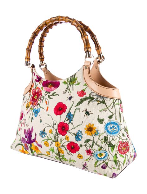 floral gucci purse